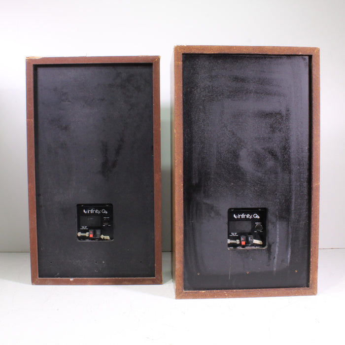 Infinity Qb Vintage 3-Way Loudspeaker Floorstanding Speaker Pair (1977)-Speakers-SpenCertified-vintage-refurbished-electronics