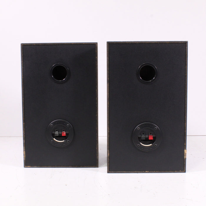 Infinity SM-62 2-Way Bookshelf Speaker Pair Black (1980s)-Speakers-SpenCertified-vintage-refurbished-electronics