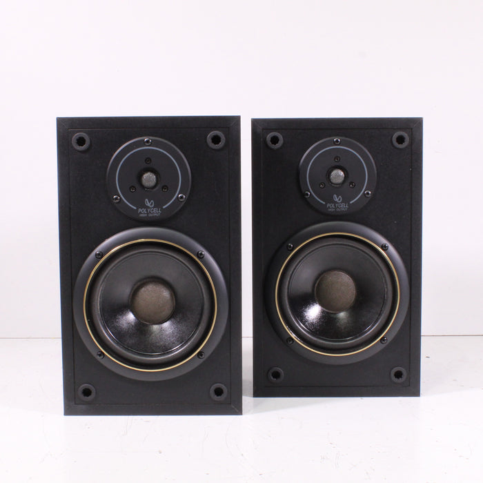Infinity SM-62 2-Way Bookshelf Speaker Pair Black (1980s)-Speakers-SpenCertified-vintage-refurbished-electronics
