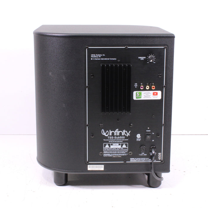 Infinity TSS-SUB500 Powered Subwoofer 8" 500W Compact Home Theater (2006)-Speakers-SpenCertified-vintage-refurbished-electronics
