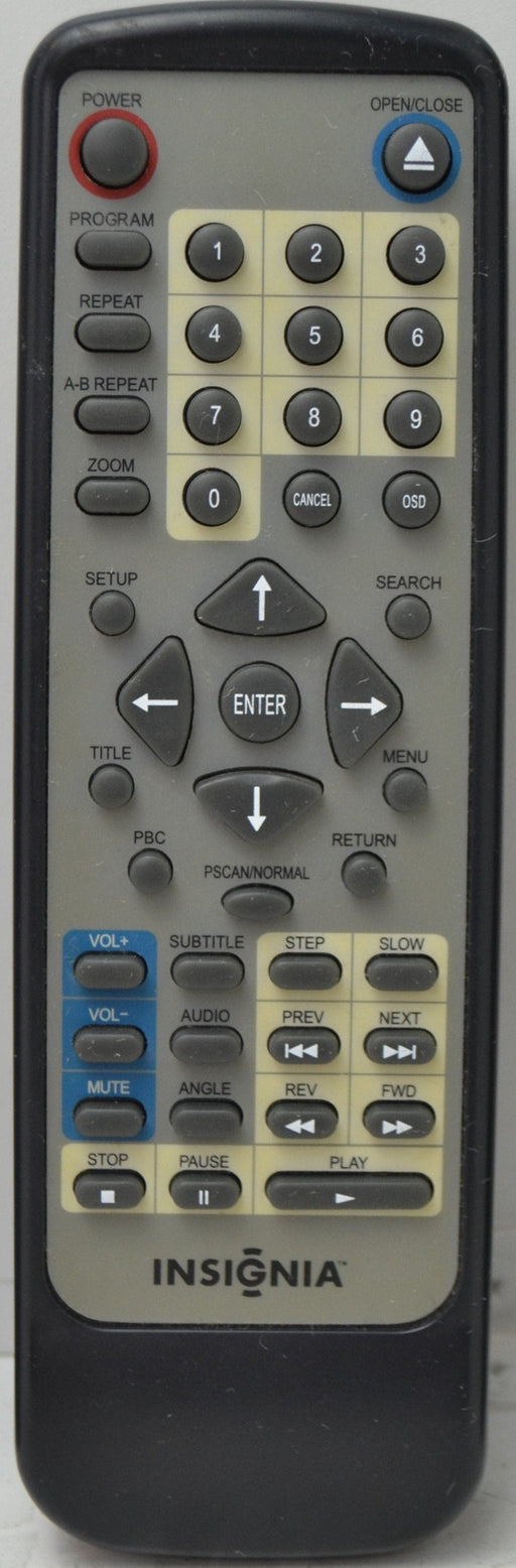 INSIGNIA 3224110 DVD Remote Control for NSDVD1 NSDVD1A-Remote-SpenCertified-refurbished-vintage-electonics