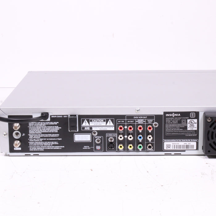 Insignia IS-DVD100121 DVD / VCR Combo Recorder w/ S-Video (2005)-VCRs-SpenCertified-vintage-refurbished-electronics