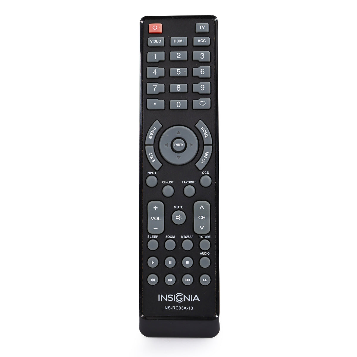 Insignia NS-RC03A-13 Remote Control for LCD TV NS-26E340A13 and More ...