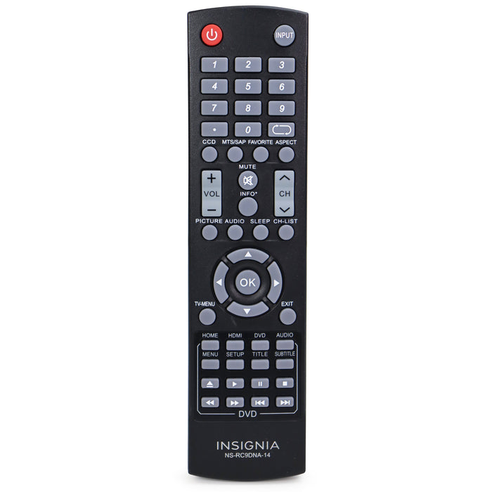 Insignia NS-RC9DNA-14 TV Television Remote Control-Remote-SpenCertified-refurbished-vintage-electonics