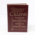 Inspirational Writings of C.S. Lewis by C.S. Lewis Hardcover Book Gold-Embossed (1987)