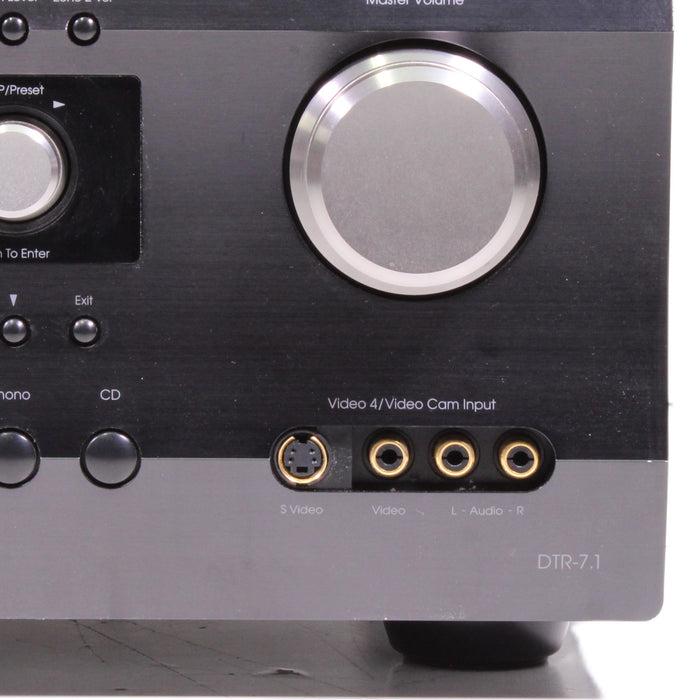 Integra DTR-7.1 THX Select 7.1 Channel A/V Receiver Phono Dolby Digital DTS Home Theater-Audio Receivers-SpenCertified-vintage-refurbished-electronics