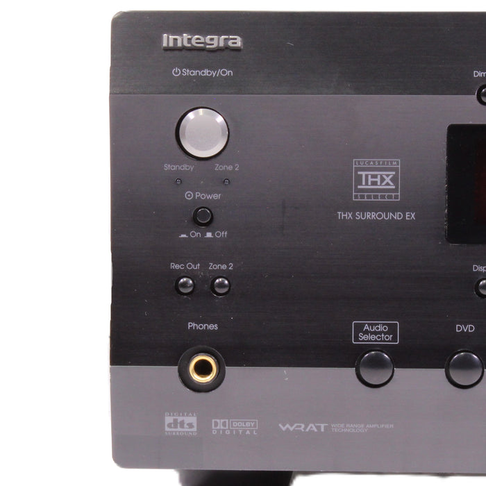 Integra DTR-7.1 THX Select 7.1 Channel A/V Receiver Phono Dolby Digital DTS Home Theater-Audio Receivers-SpenCertified-vintage-refurbished-electronics