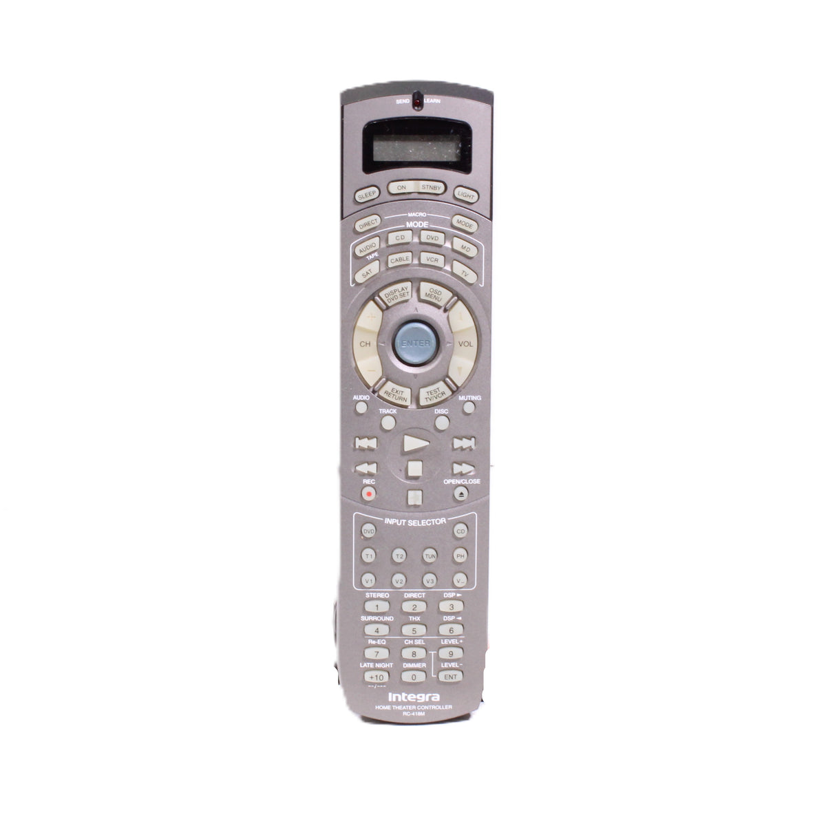 Integra RC-418M Remote Control for Receiver DTR7.1 — SpenCertified