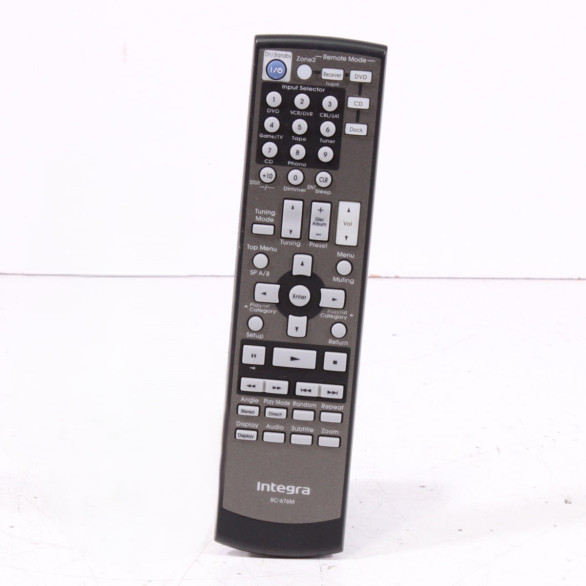 Integra RC-676M Remote Control for Stereo Receiver DTM59 — SpenCertified