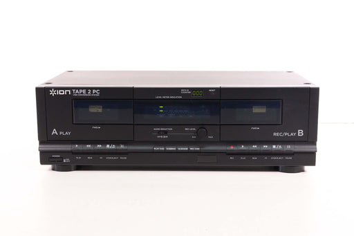Ion Tape 2 PC PMD-300CP Dual Deck Cassette Player/Transfer to MP3-Electronics-SpenCertified-vintage-refurbished-electronics
