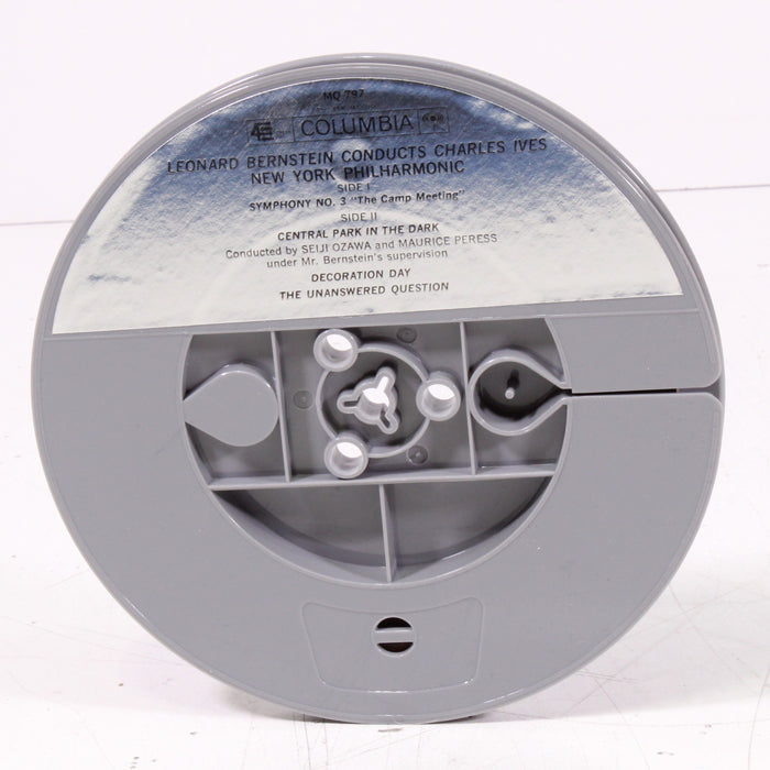 Ives – Symphony No. 3 & Central Park in the Dark – Leonard Bernstein / New York Philharmonic – Reel to Reel Tape 7" 1/4" 7½ IPS Columbia Stereo Tape-Reel-to-Reel Tape-SpenCertified-vintage-refurbished-electronics