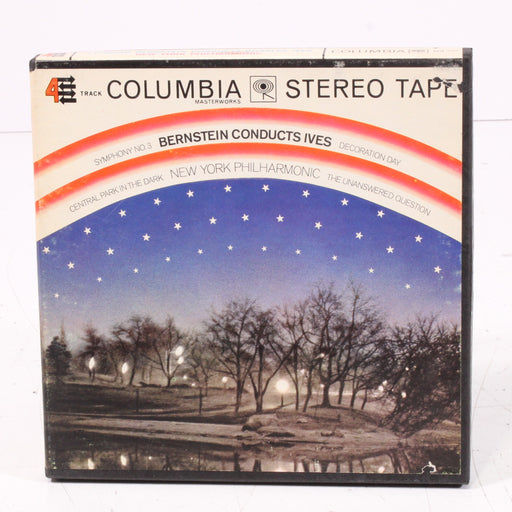 Ives – Symphony No. 3 & Central Park in the Dark – Leonard Bernstein / New York Philharmonic – Reel to Reel Tape 7" 1/4" 7½ IPS Columbia Stereo Tape-Reel-to-Reel Tape-SpenCertified-vintage-refurbished-electronics