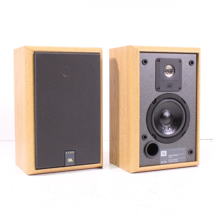 JBL 2500 Bookshelf 2-Way Compact Speakers-Speakers-SpenCertified-vintage-refurbished-electronics