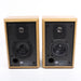 JBL 2500 Bookshelf Speaker Pair Light Brown Wood Cabinet-Electronics-SpenCertified-vintage-refurbished-electronics