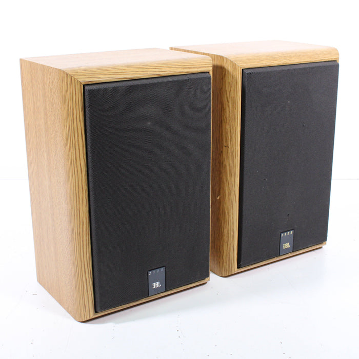 JBL 2500 Bookshelf Speaker Pair Light Brown Wood Cabinet-Electronics-SpenCertified-vintage-refurbished-electronics