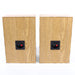 JBL 2500 Bookshelf Speaker Pair Light Brown Wood Cabinet-Electronics-SpenCertified-vintage-refurbished-electronics