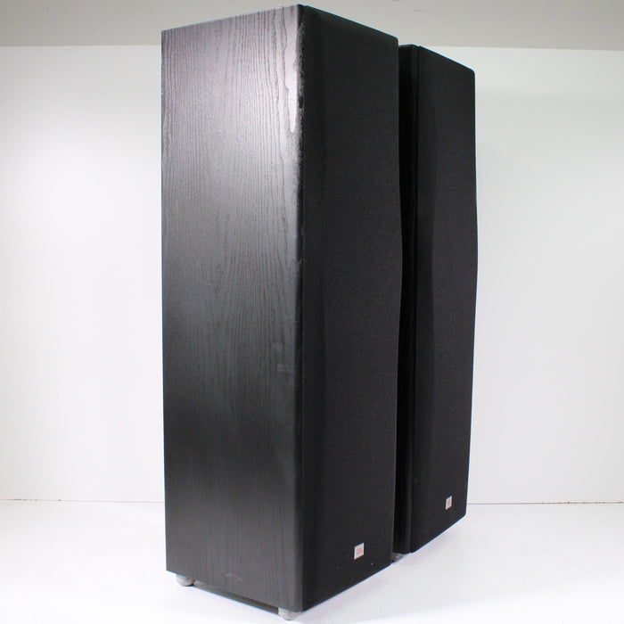 JBL E60 Northridge E Series Floorstanding Speaker Pair Black-Speakers-SpenCertified-vintage-refurbished-electronics