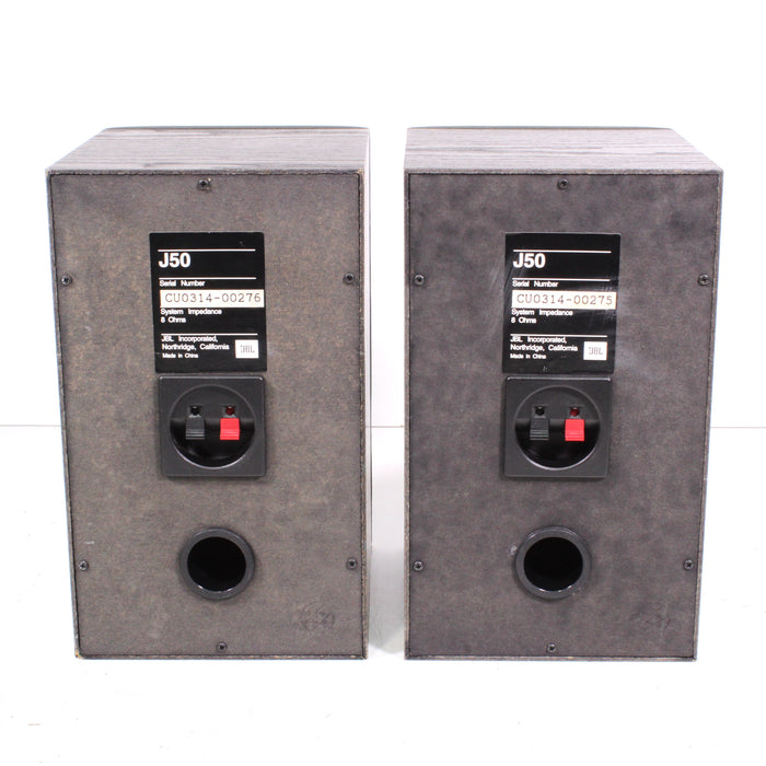 JBL J50 J Series Bookshelf Speaker Pair-Speakers-SpenCertified-vintage-refurbished-electronics