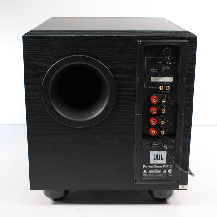 JBL PB10 10" PowerBass Powered Subwoofer-Speakers-SpenCertified-vintage-refurbished-electronics