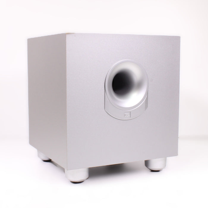 JBL SUB145 8 Inch Powered Subwoofer Speaker System Grey-Speakers-SpenCertified-vintage-refurbished-electronics