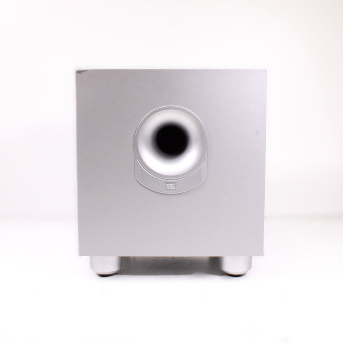 JBL SUB145 8 Inch Powered Subwoofer Speaker System Grey-Speakers-SpenCertified-vintage-refurbished-electronics