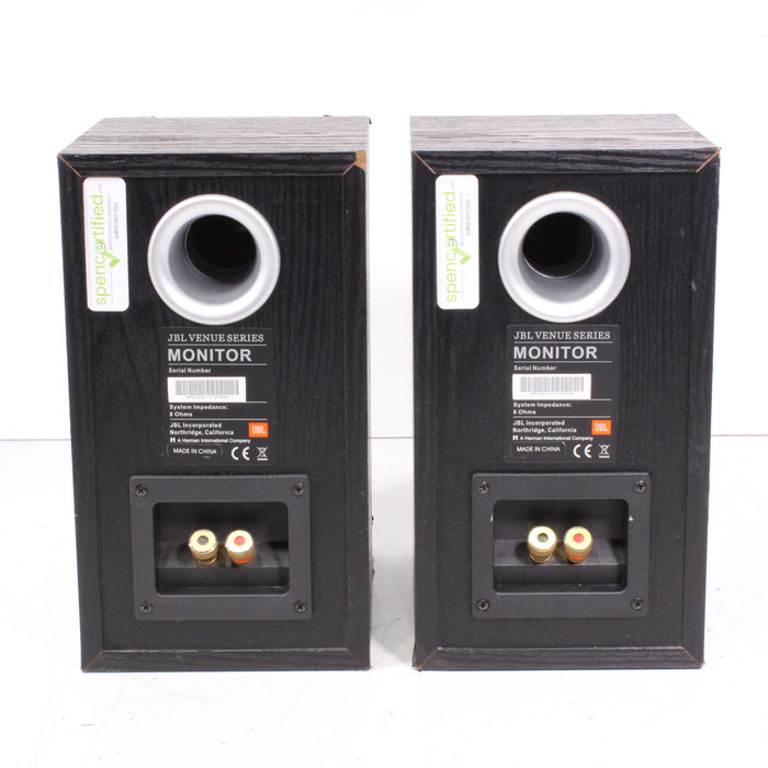 JBL Venue Series Monitor Bookshelf Speaker Pair 8 Ohms-Speakers-SpenCertified-vintage-refurbished-electronics