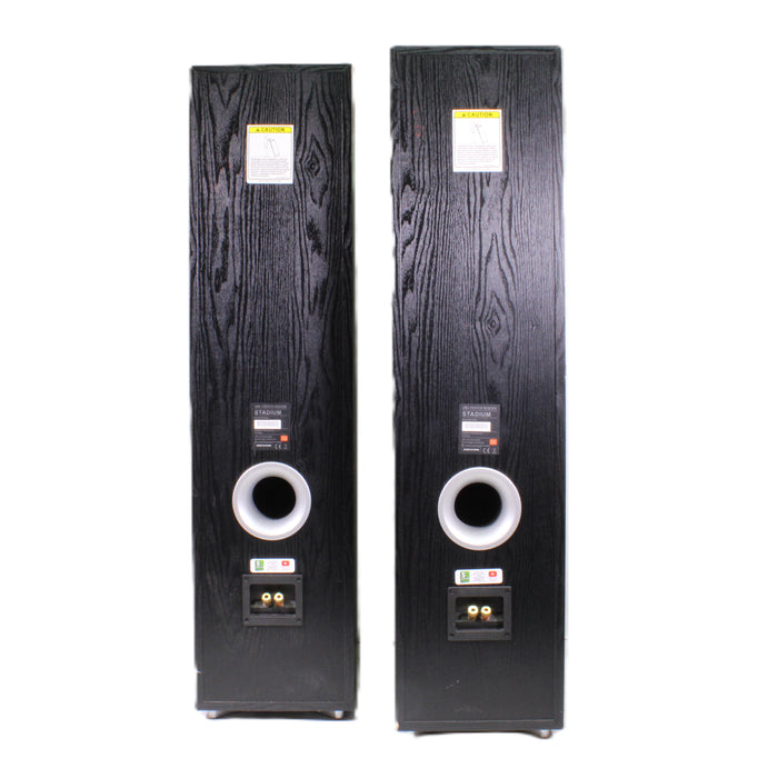 JBL Venue Series Stadium 3-Way Tower Speakers Black 8 Ohms 225 Watts Max-Speakers-SpenCertified-vintage-refurbished-electronics