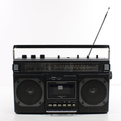 JCPenney 681-3882 Portable Boombox AM FM Radio Cassette Player-Radios-SpenCertified-vintage-refurbished-electronics