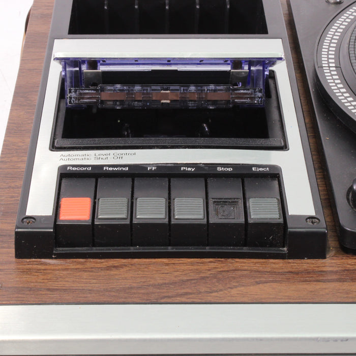 JCPenney 683-1770 AM/FM Stereo Receiver with Turntable, Cassette, and 8-Track Recorder (AS-IS)-Turntables & Record Players-SpenCertified-vintage-refurbished-electronics