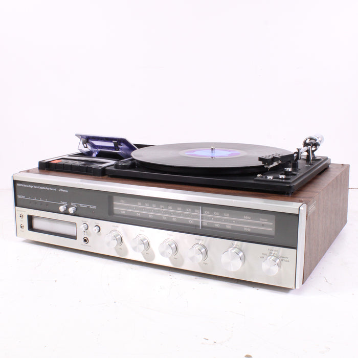 JCPenney 683-1770 AM/FM Stereo Receiver with Turntable, Cassette, and 8-Track Recorder (AS-IS)-Turntables & Record Players-SpenCertified-vintage-refurbished-electronics