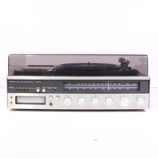 JCPenney 683-1770 AM/FM Stereo Receiver with Turntable, Cassette, and 8-Track Recorder (AS-IS)-Turntables & Record Players-SpenCertified-vintage-refurbished-electronics
