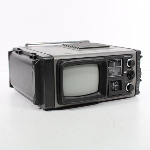 JCPenney 685-1007 Portable 5" Solid State Television AM/FM Radio (1978) (AS IS)-Televisions-SpenCertified-vintage-refurbished-electronics