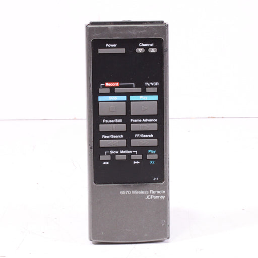 JCPenny VSQS0480 Remote Control for TV/VCR-Remote Controls-SpenCertified-vintage-refurbished-electronics