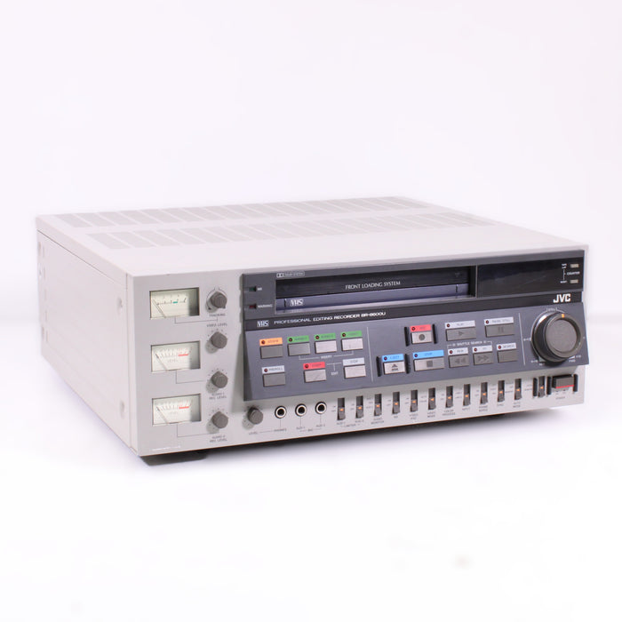 JVC BR-8600U S-VHS Editing VCR w/ RM-86U Controller Pro Deck Bundle (RARE)-VCRs-SpenCertified-vintage-refurbished-electronics