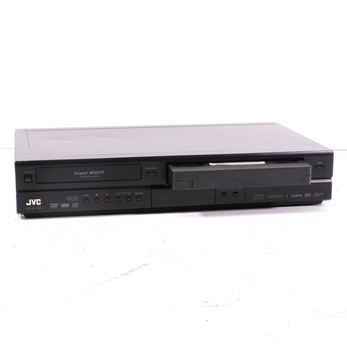 JVC DR-MV100 VHS to DVD Combo Recorder 2 Way Dubbing 1080p HDMI Upconversion (2008)-VCRs-SpenCertified-vintage-refurbished-electronics