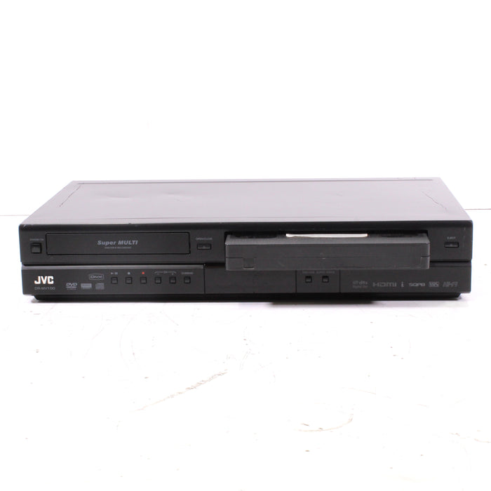 JVC DR-MV100 VHS to DVD Combo Recorder 2 Way Dubbing 1080p HDMI Upconversion (2008)-VCRs-SpenCertified-vintage-refurbished-electronics