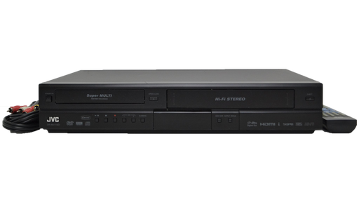 JVC DR-MV150B VHS to DVD Combo Recorder 2 Way Dubbing with 1080p Upconversion-Electronics-SpenCertified-refurbished-vintage-electonics