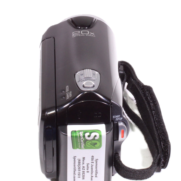 JVC Everio GZ-HM320BU Full HD Camcorder 8GB 20x Optical Zoom with Camera Bag-Cameras-SpenCertified-vintage-refurbished-electronics
