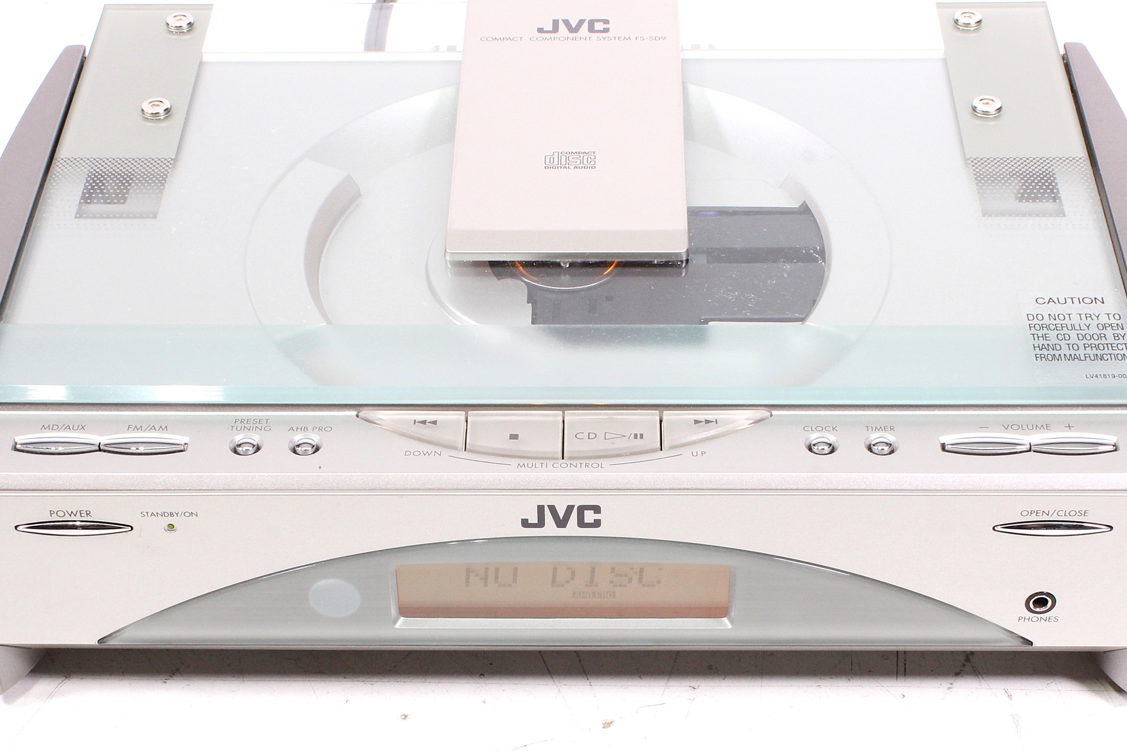 Componet Player JVC FS-SD9 Micro Compact Component System CD Player Radio (NO SPEAKERS ...