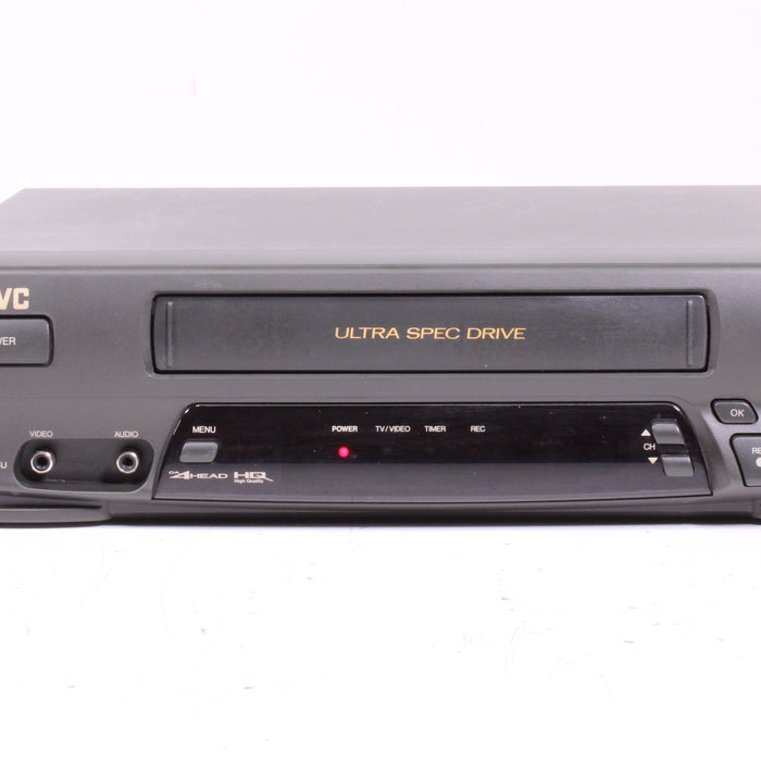 JVC HR-A32U VHS VCR 4-Head Hi-Fi Stereo Player Recorder-VCRs-SpenCertified-vintage-refurbished-electronics