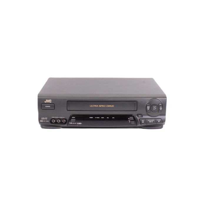 JVC HR-A52U VHS Player VCR Video Cassette Recorder 4-Head Hi-Fi with Remote (AS-IS??)-Electronics-SpenCertified-vintage-refurbished-electronics