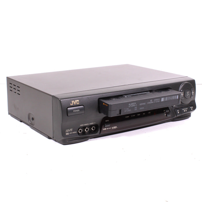 JVC HR-A53U 4-Head Hi-Fi Stereo VCR VHS Player Pro-Cision 19mu Head-VCRs-SpenCertified-vintage-refurbished-electronics