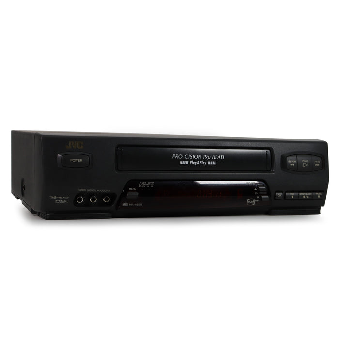 JVC HR-A55U VCR VHS Player Video Home System-Electronics-SpenCertified-refurbished-vintage-electonics