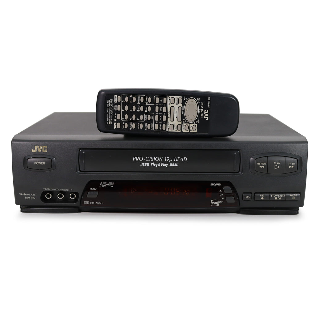 JVC HR-A591U VCR VHS 4 Head Video online Cassette Recorder HiFi Stereo W/Remote Works!!