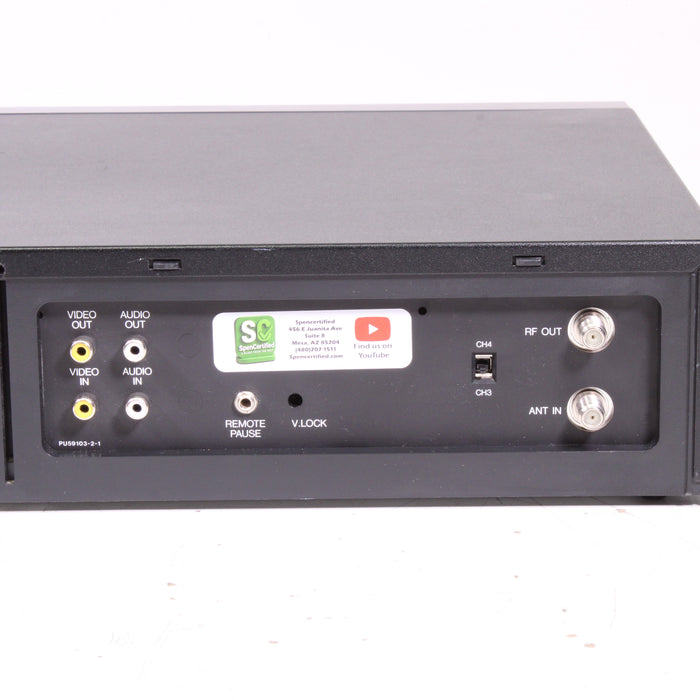 JVC HR-D180U VHS VCR 4-Head Hi-Fi Stereo-VCRs-SpenCertified-vintage-refurbished-electronics