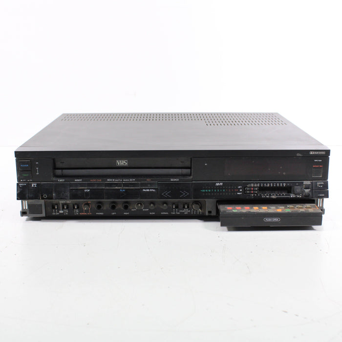 JVC HR-D725U Hi-Fi Stereo VCR Video Cassette Recorder (1984) (AS IS)-VCRs-SpenCertified-vintage-refurbished-electronics