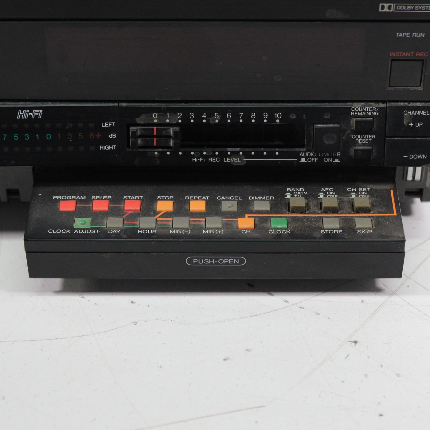 JVC HR-D725U Hi-Fi Stereo VCR Video Cassette Recorder (1984) (AS IS ...
