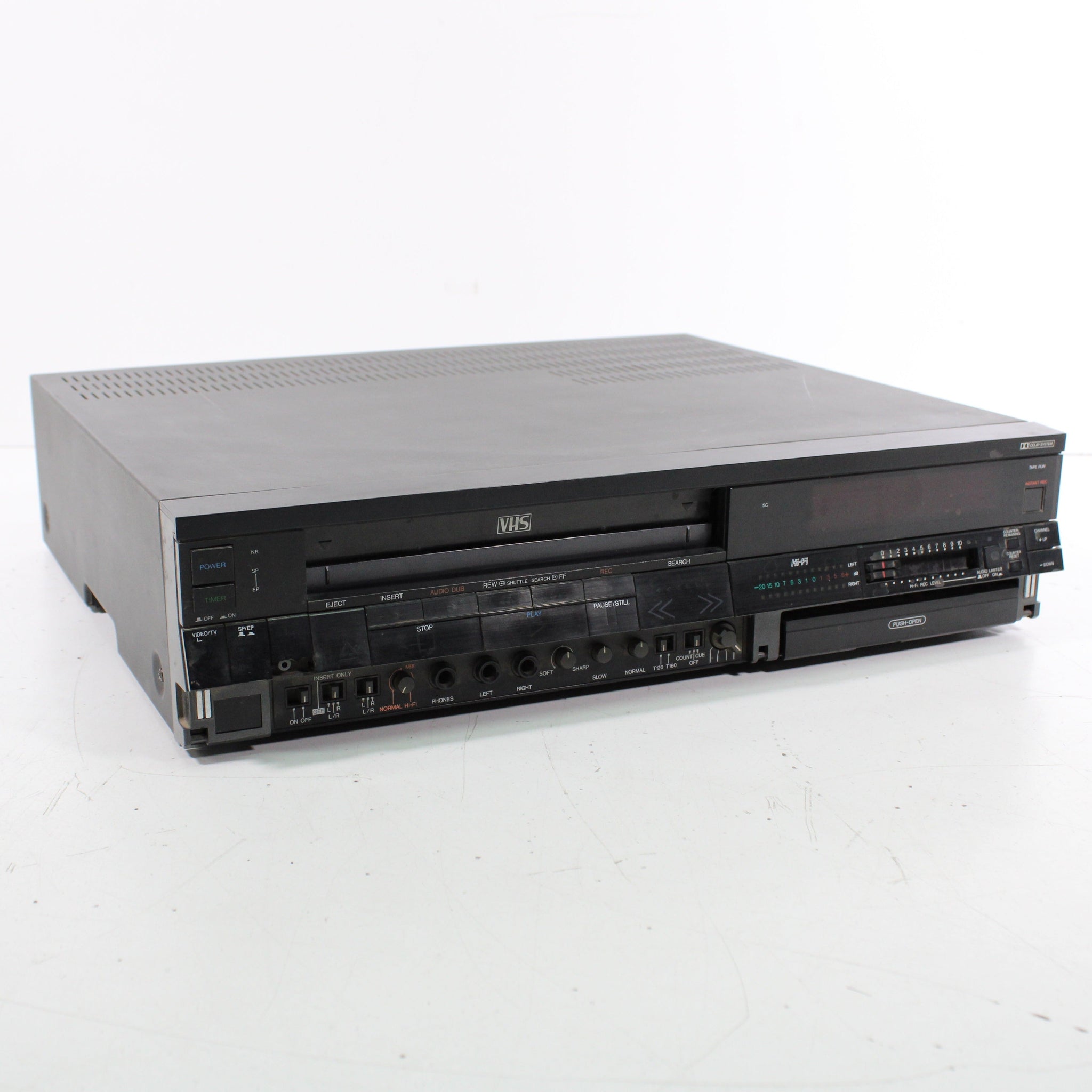 JVC HR-D725U Hi-Fi Stereo VCR Video Cassette Recorder (1984) (AS IS)