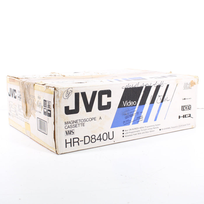 JVC HR-D840U Hi-Fi Stereo VCR Video Cassette Recorder with Original Box-VCRs-SpenCertified-vintage-refurbished-electronics