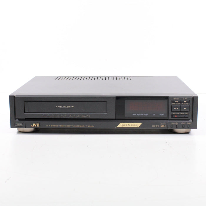 JVC HR-D840U Hi-Fi Stereo VCR Video Cassette Recorder with Original Box-VCRs-SpenCertified-vintage-refurbished-electronics